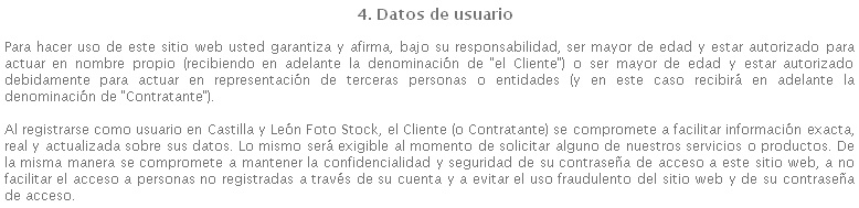 04 - Datos de usuario